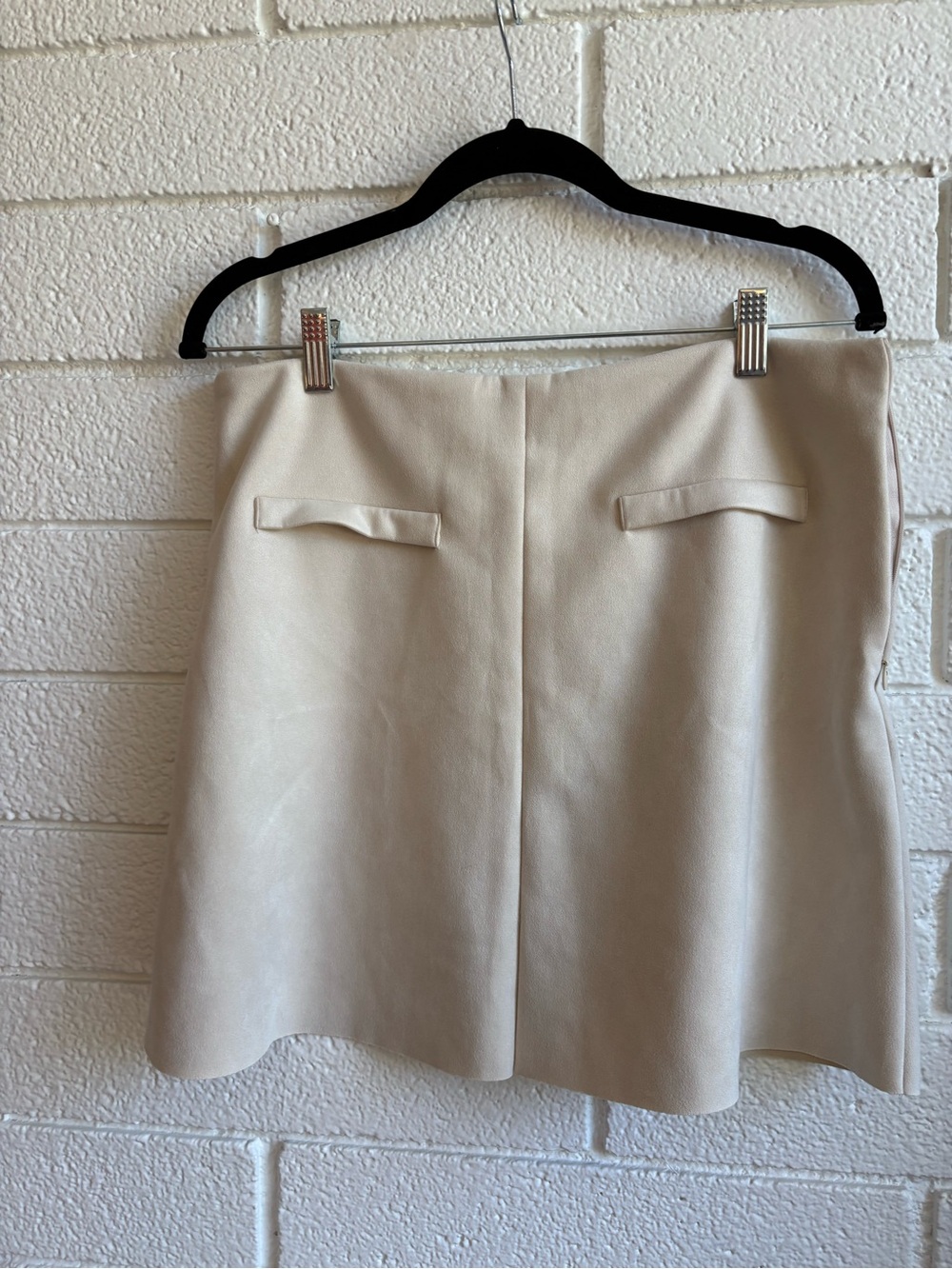 Zara Mini Skirt with Faux Back Welt Pockets